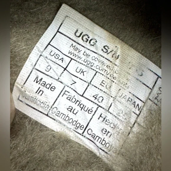 Ugg Tasman Slippers Burnt Olive Size 9 EUC! - Picture 15 of 16